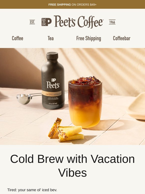 Sip, smile, aloha: this coffee’s on vacation