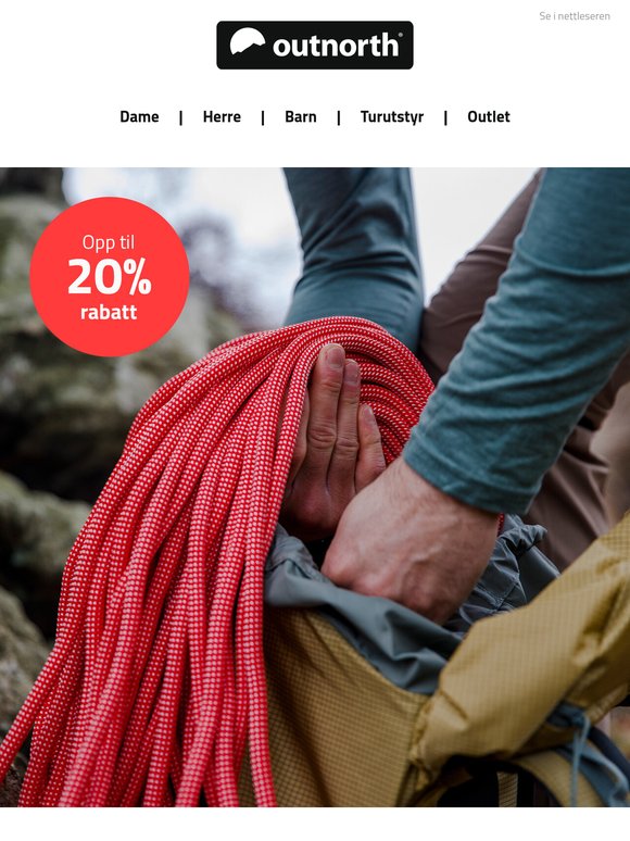 Klatresalg - opp til 20%