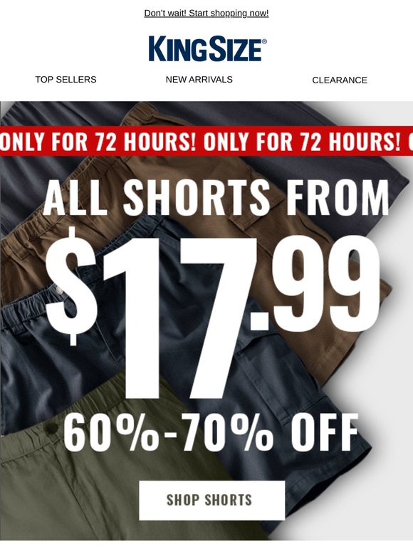 Ends Tonight: Select Shorts Under $30