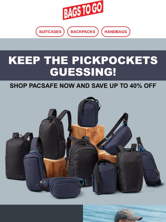 Anti-Theft. RFID-Blocking. Smart Zippers. All in One Bag. 🧳🎒