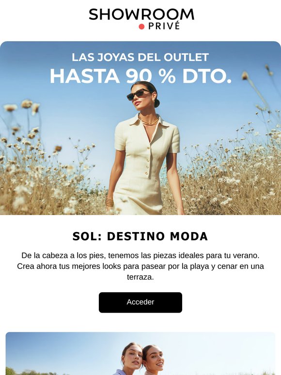 Hasta 90 % dto. para preparar tus vacaciones ☀️