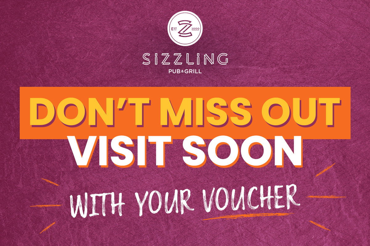 Come to your local Sizzling soon to enjoy this offer while it lasts.