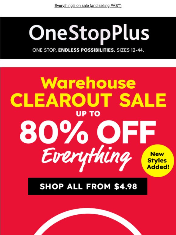 ☀️ TGIF UPGRADE! UP TO 80% OFF!