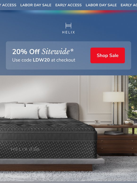 Labor Day savings start now