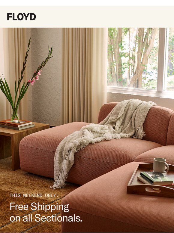 Enjoy free shipping on Sectionals