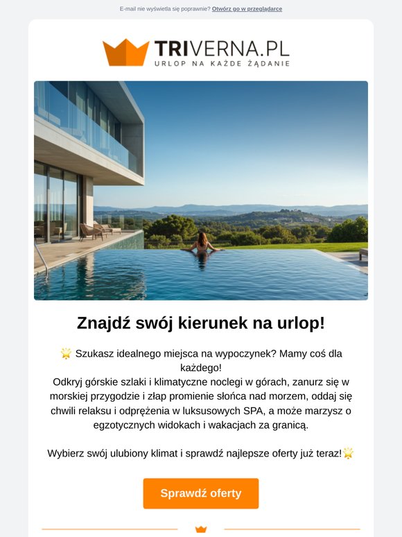 Wybierz swój kierunek na urlop 🌄🌊✈️♨️