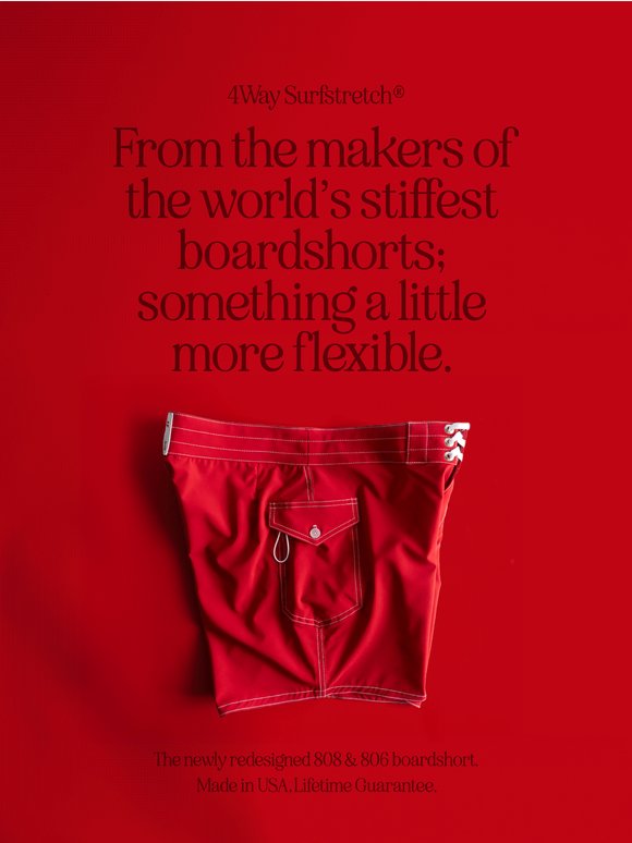 Building Quality Boardshorts.