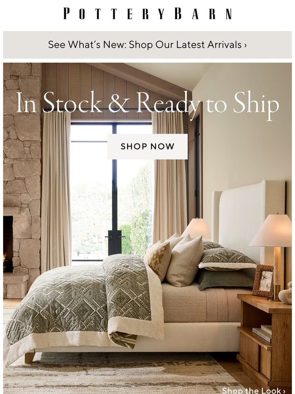 New furniture, fast delivery