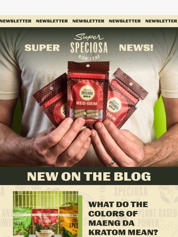 The Super Speciosa Newsletter