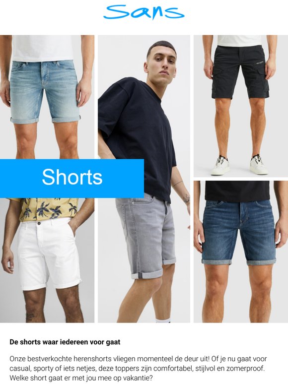 Deze shorts zijn niet aan te slepen!
