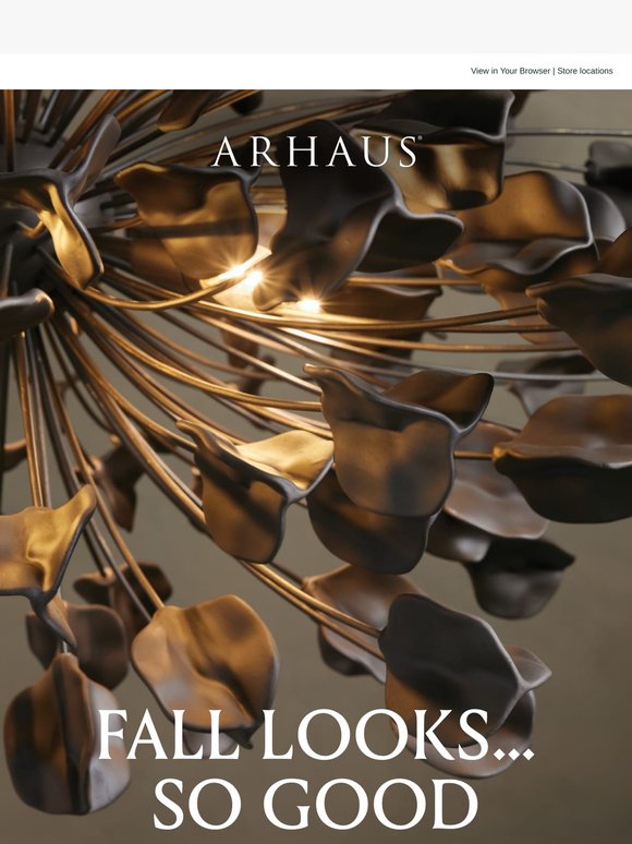 Arhaus Our Fall Preview Looks…So Good Milled