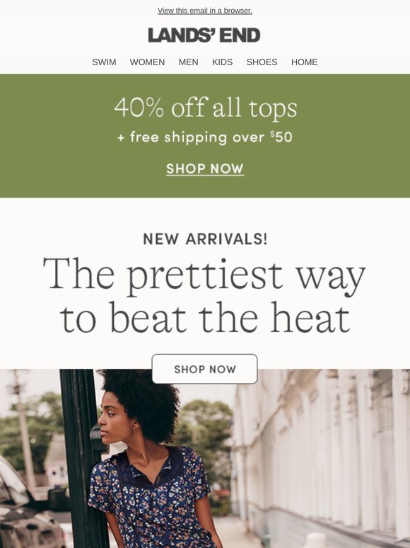 Find your next pretty top, now 40% off