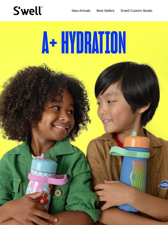 A+ Hydration Starts Here