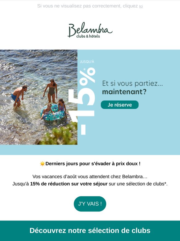 🏖️ Aoûtiens, dernière minute pour partir au bord de la mer !