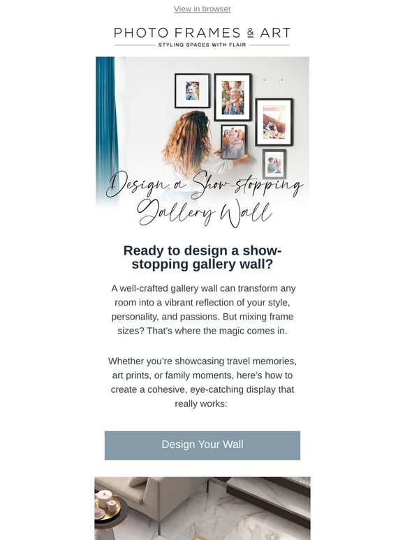Design a show-stopping gallery wall