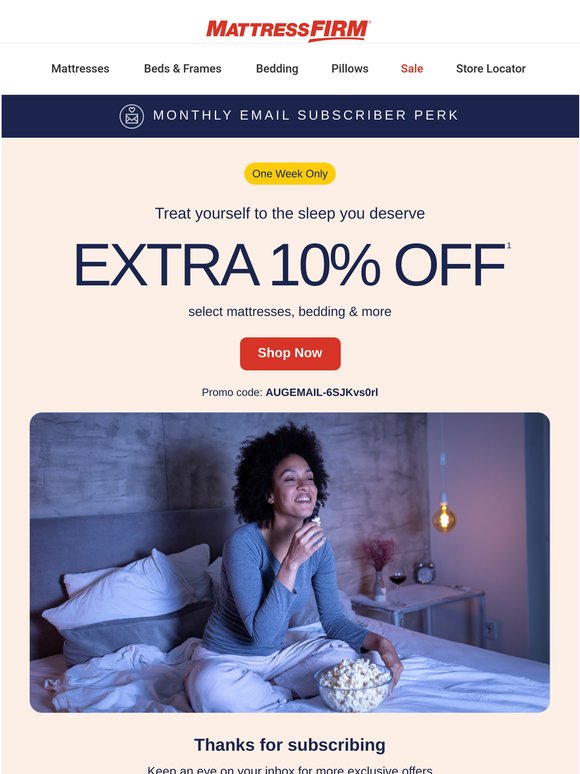 Heads up: We've got an exclusive perk waiting just for you 🥰