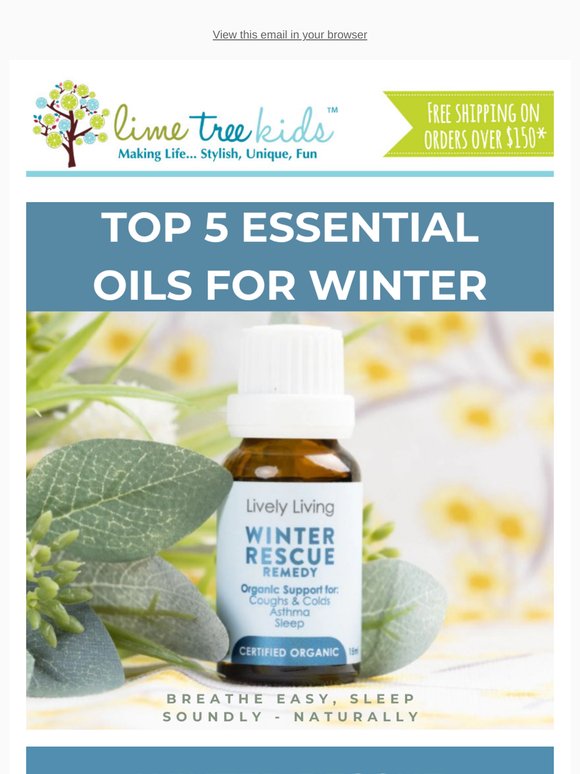❄️ Winter Wellness for Little Ones – Our Top 5 Family-Friendly Essential Oils