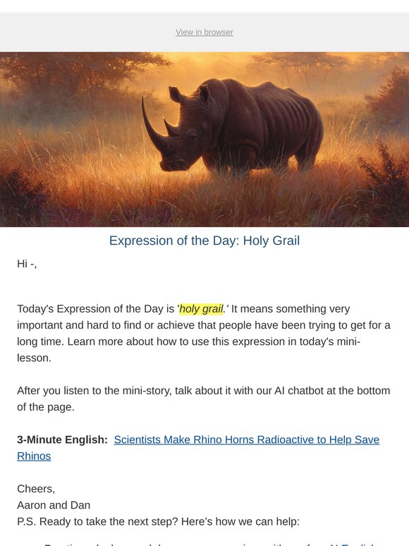 Scientists Make Rhino Horns Radioactive to Help Save Rhinos