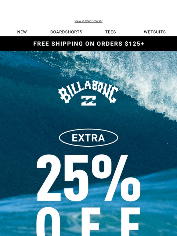Extra 25% Off the Gear You Actually Want