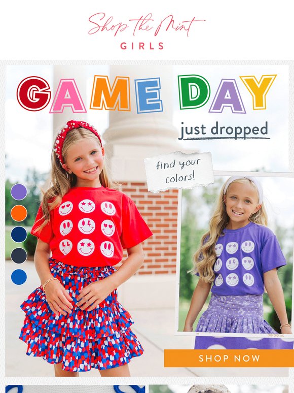 Game Day Just Dropped! 🎀🏈