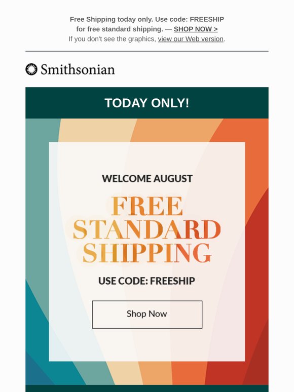 Smithsonian Store Email Newsletters Shop Sales, Discounts, and Coupon