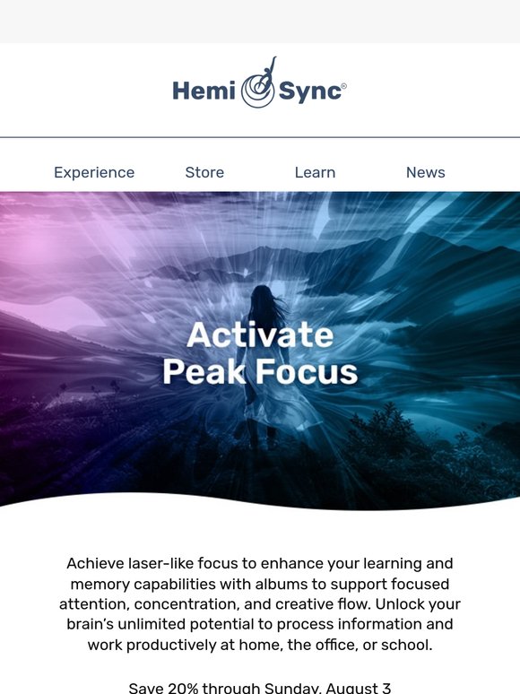 Activate Peak Focus
