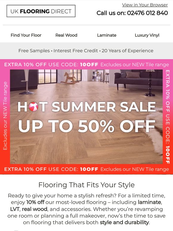 Upgrade Your Home with 10% Savings!