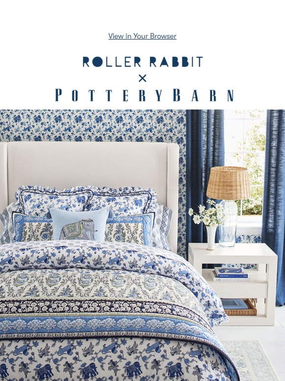 Introducing: Roller Rabbit x Pottery Barn