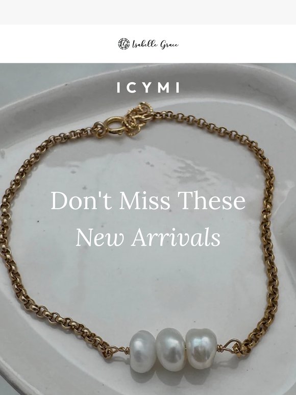 ICYMI: These Pieces Just Dropped 👏