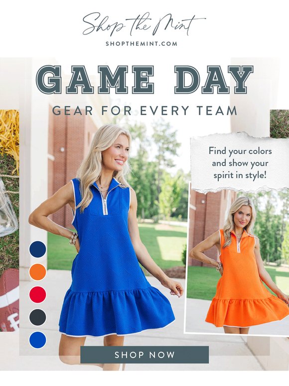 NEW Game Day Gear 🏟️