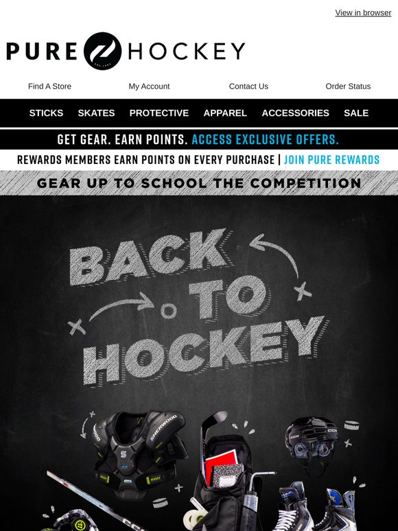Get Everything You Need To Rule The Rink This Season At Pure Hockey