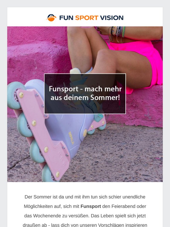 Funsport - mach mehr aus deinem Sommer!