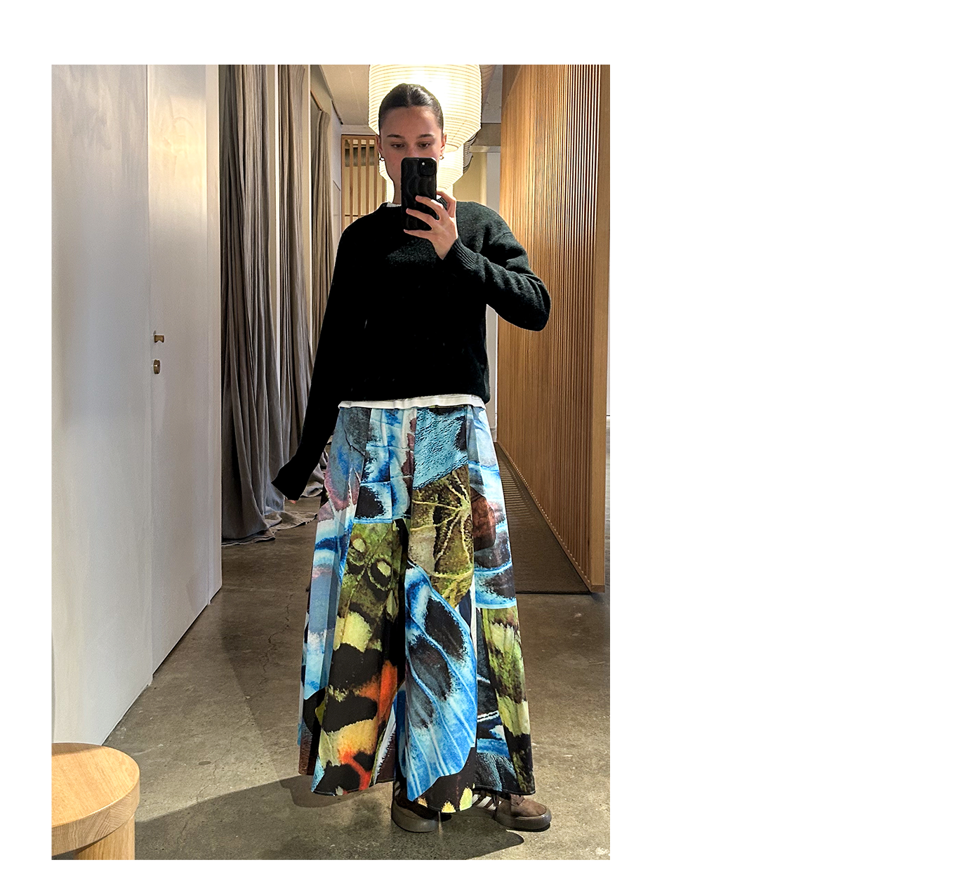 Mosaic Skirt in Monarch