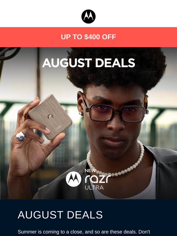 Sunshine and savings...the perfect combo 🌞📱