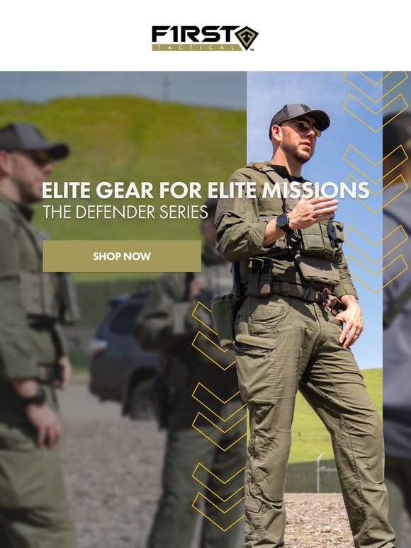 Elite Operators Course First Tactical: 🤝 Meet the Defender Series: Built For Elite Operators ...