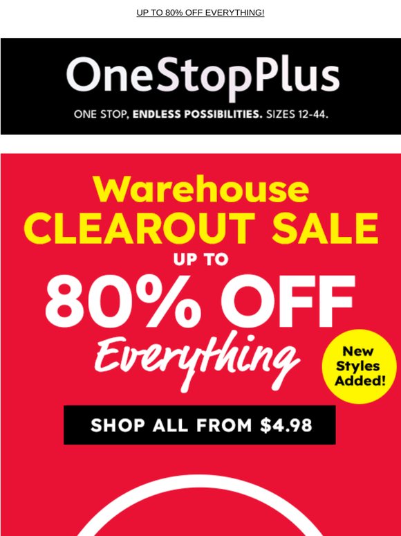 This BIG sale just got EVEN BIGGER!