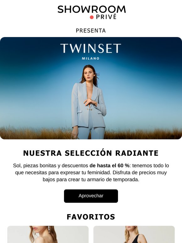 TWINSET: moda de verano hasta el 60 % dto. 💓👗