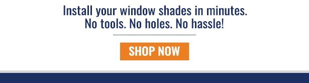 No Drill Installation Headrail on Select Products