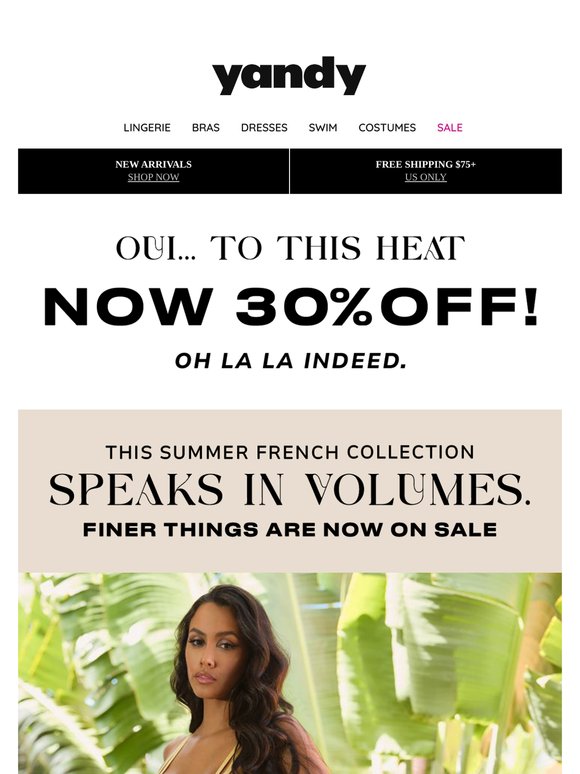 Say Oui to Luxe Lace, French Flair and ... 💋