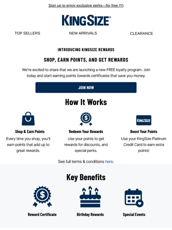 Introducing KingSize Rewards