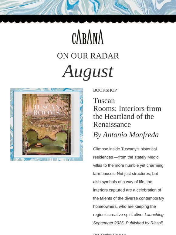 On Our Radar This August