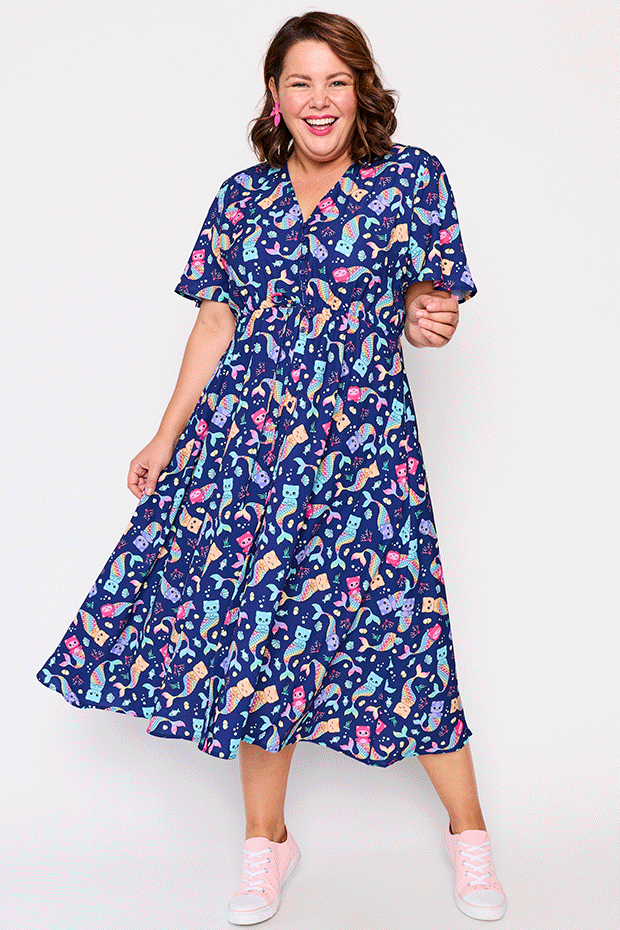 Marley Eucalyptus Buds Dress