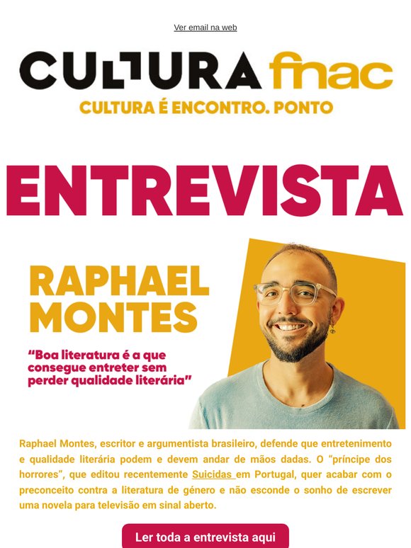 Entrevista a Raphael Montes