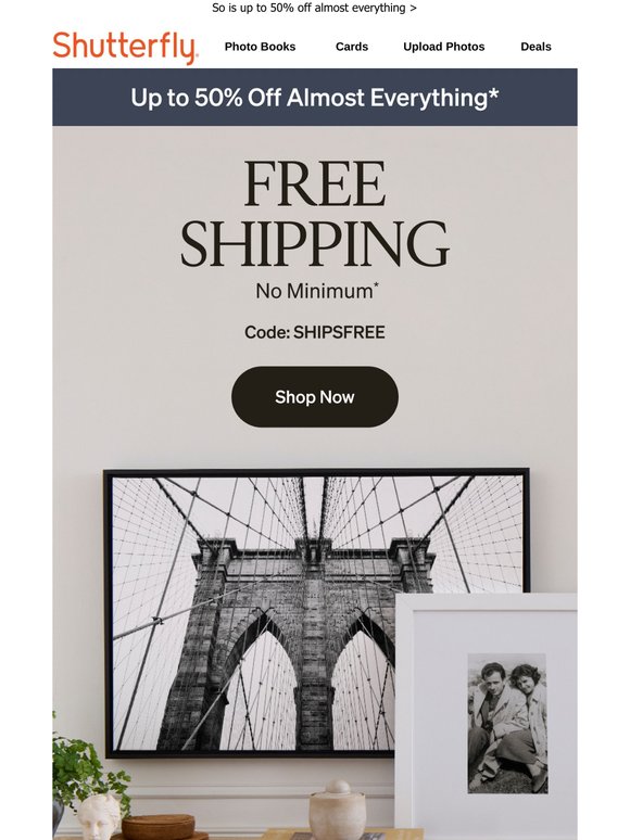 👉 Free shipping (no minimum) is still happening! 👈