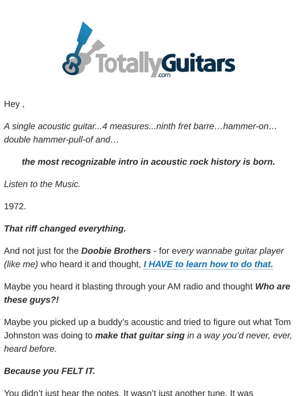 What’s that incredible sound…?