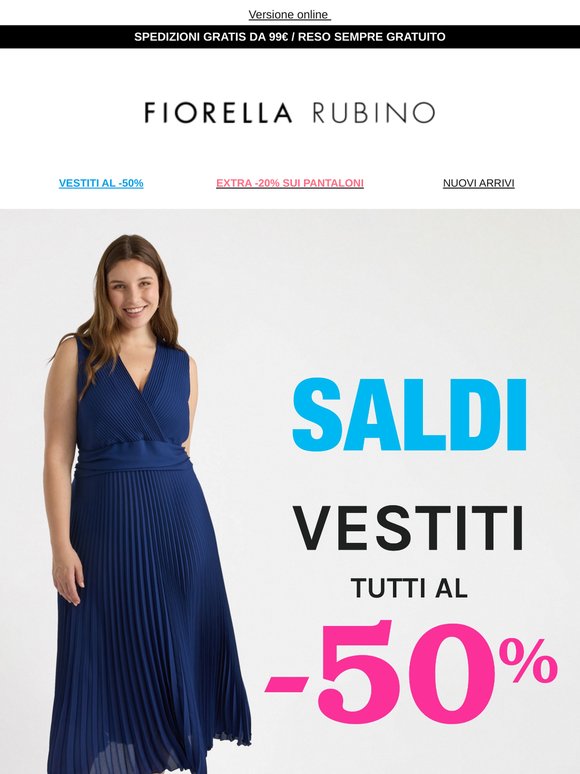 TUTTI I VESTITI AL -50% 👑