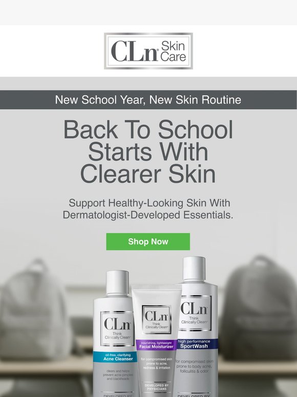 Back-to-School Skin Essentials Inside!