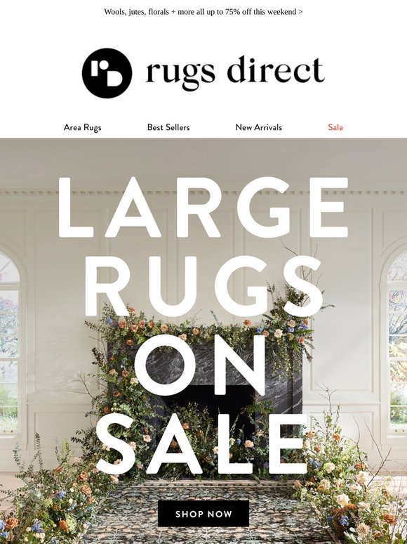 LARGE. RUGS. ON. SALE.