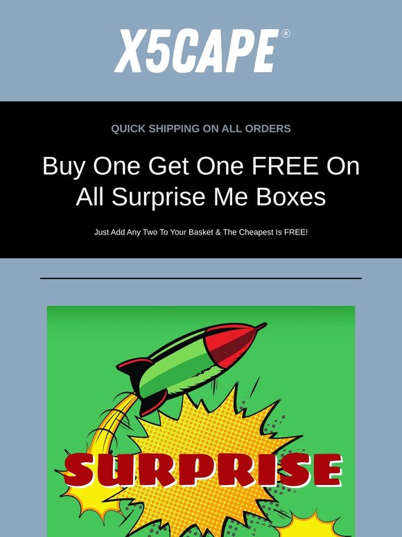 Grab a FREE MTB surprise box today!