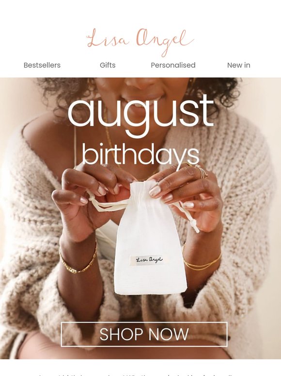Gifts for August Birthdays